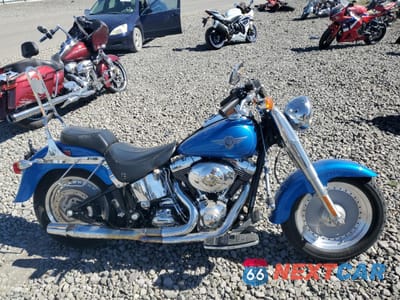 2002 HARLEY-DAVIDSON FLSTFI 1HD1BXB192Y078177 - główne zdjęcie licytacji z USA - miniatura