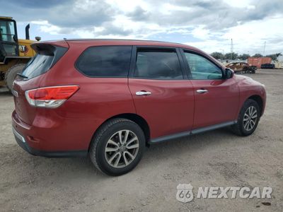 Trzecie zdjęcie samochodu z tyłu: 2013 NISSAN PATHFINDER S VIN:5N1AR2MN1DC676887 - miniatura