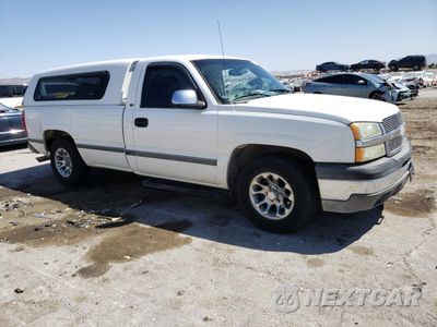 Czwarte zdjęcie samochodu z boku: 2003 CHEVROLET SILVERADO C1500 VIN:1GCEC14VX3Z157284 - miniatura