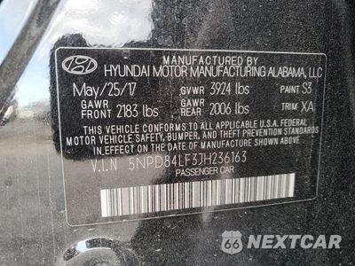 Zdjęcie 12 z 14 samochodu: 2018 HYUNDAI ELANTRA SEL VIN:5NPD84LF3JH236163 - miniatura