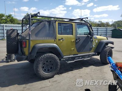 Trzecie zdjęcie samochodu z tyłu: 2007 JEEP WRANGLER SAHARA VIN:1J4GA59197L154004 - miniatura