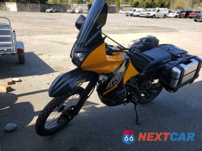 Trzecie zdjęcie samochodu z tyłu: 2018 KAWASAKI KL650 E VIN:JKAKLEE17JDA96358 - miniatura
