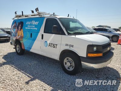 Czwarte zdjęcie samochodu z boku: 2014 CHEVROLET EXPRESS G2500 VIN:1GCWGFCA1E1159463 - miniatura