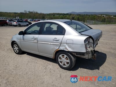 Drugie zdjęcie samochodu z przodu: 2007 HYUNDAI ACCENT GLS VIN:KMHCN46C17U108018 - miniatura