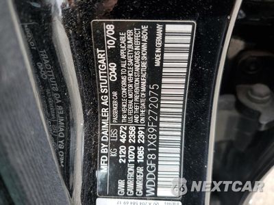 Zdjęcie 14 z 14 samochodu: 2009 MERCEDES-BENZ C 300 4MATIC VIN:WDDGF81X89F272075 - miniatura