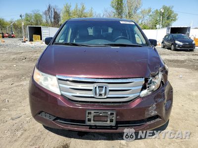 Piąte zdjęcie samochodu w środku: 2012 HONDA ODYSSEY EXL VIN:5FNRL5H62CB038808 - miniatura