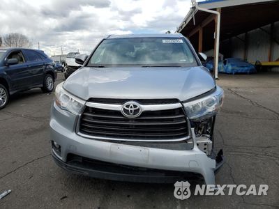 Piąte zdjęcie samochodu w środku: 2016 TOYOTA HIGHLANDER XLE VIN:5TDJKRFHXGS278458 - miniatura