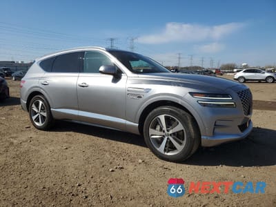 Czwarte zdjęcie samochodu z boku: 2022 GENESIS GV80 BASE VIN:KMUHBDSB0NU080352 - miniatura