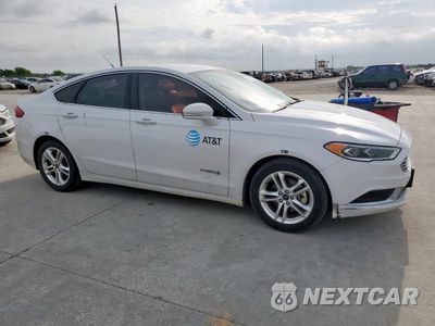 Czwarte zdjęcie samochodu z boku: 2018 FORD FUSION SE HYBRID VIN:3FA6P0LU3JR171823 - miniatura