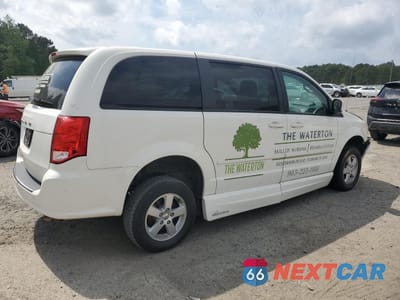Trzecie zdjęcie samochodu z tyłu: 2012 DODGE GRAND CARAVAN SXT VIN:2C4RDGCG0CR323505 - miniatura