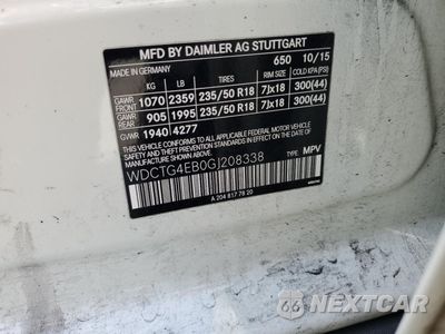Zdjęcie 14 z 14 samochodu: 2016 MERCEDES-BENZ GLA 250 VIN:WDCTG4EB0GJ208338 - miniatura