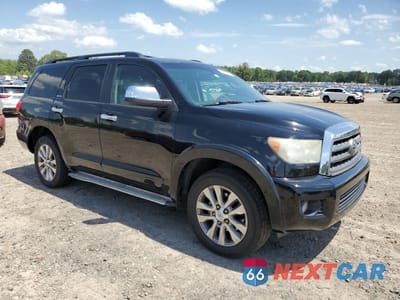 Czwarte zdjęcie samochodu z boku: 2010 TOYOTA SEQUOIA LIMITED VIN:5TDJW5G14AS033225 - miniatura