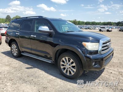 Czwarte zdjęcie samochodu z boku: 2010 TOYOTA SEQUOIA LIMITED VIN:5TDJW5G14AS033225 - miniatura
