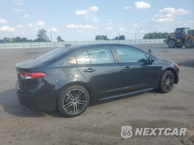 Trzecie zdjęcie samochodu z tyłu: 2022 TOYOTA COROLLA L VIN:5YFDPMAE0NP324612 - miniatura