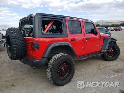 Trzecie zdjęcie samochodu z tyłu: 2019 JEEP WRANGLER UNLIMITED RUBICON VIN:1C4HJXFN7KW519171 - miniatura