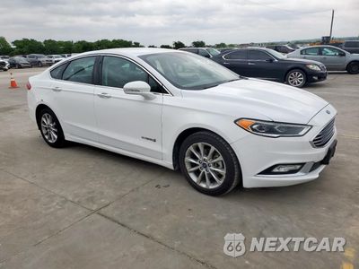 Czwarte zdjęcie samochodu z boku: 2017 FORD FUSION SE HYBRID VIN:3FA6P0LU8HR409286 - miniatura
