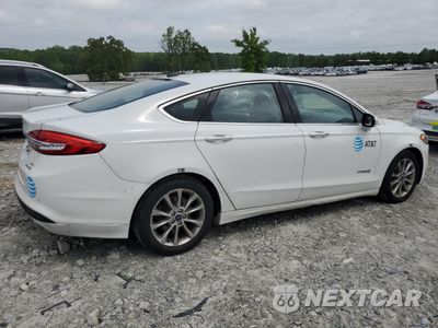Trzecie zdjęcie samochodu z tyłu: 2017 FORD FUSION SE HYBRID VIN:3FA6P0LU4HR359566 - miniatura