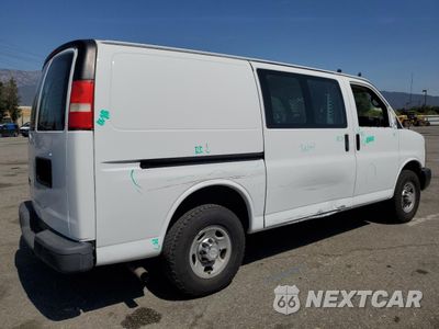 Trzecie zdjęcie samochodu z tyłu: 2015 CHEVROLET EXPRESS G2500 VIN:1GCWGFCF0F1157393 - miniatura