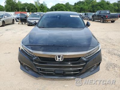Piąte zdjęcie samochodu w środku: 2021 HONDA ACCORD SPORT SE VIN:1HGCV1F43MA084010 - miniatura