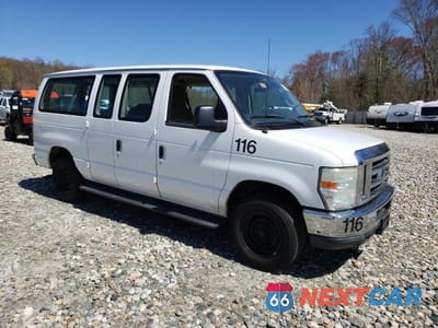 Czwarte zdjęcie samochodu z boku: 2011 FORD ECONOLINE E150 WAGON VIN:1FMNE1BW8BDB31151 - miniatura