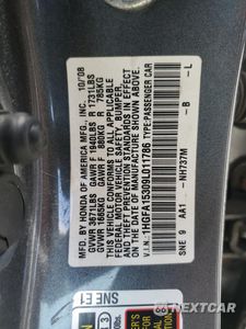Zdjęcie 12 z 12 samochodu: 2009 HONDA CIVIC VP VIN:1HGFA15309L011786 - miniatura