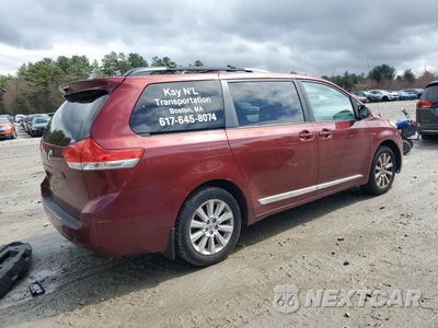 Trzecie zdjęcie samochodu z tyłu: 2013 TOYOTA SIENNA LE VIN:5TDJK3DC6DS049906 - miniatura