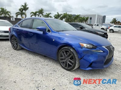 Czwarte zdjęcie samochodu z boku: 2016 LEXUS IS 200T VIN:JTHBA1D28G5022184 - miniatura