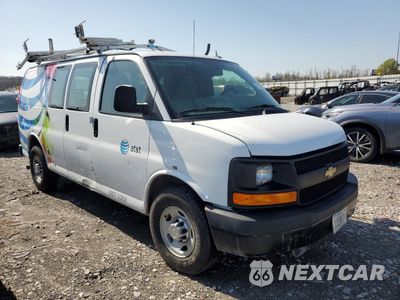 Czwarte zdjęcie samochodu z boku: 2015 CHEVROLET EXPRESS G2500 VIN:1GCWGFCF7F1217654 - miniatura