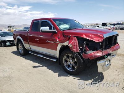Czwarte zdjęcie samochodu z boku: 2012 DODGE RAM 1500 LARAMIE VIN:1C6RD7JT9CS190989 - miniatura