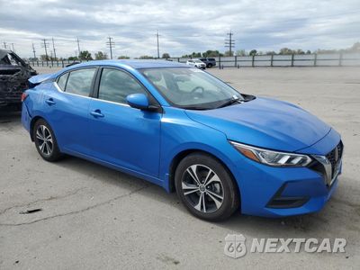 Czwarte zdjęcie samochodu z boku: 2022 NISSAN SENTRA SV VIN:3N1AB8CV4NY249230 - miniatura