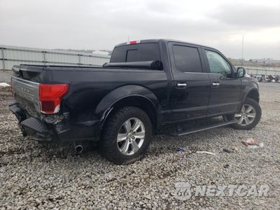 Trzecie zdjęcie samochodu z tyłu: 2018 FORD F150 SUPERCREW VIN:1FTEW1E55JFA91019 - miniatura