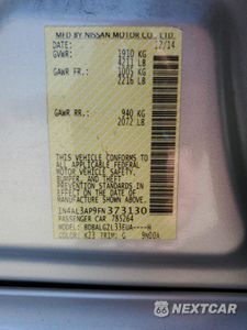 Zdjęcie 12 z 12 samochodu: 2015 NISSAN ALTIMA 2.5 VIN:1N4AL3AP9FN373130 - miniatura