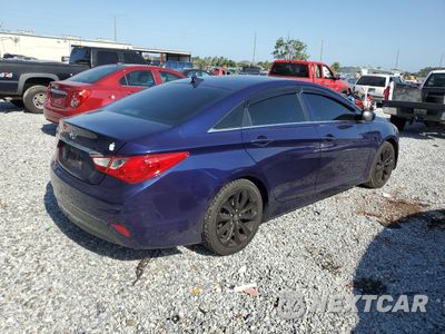 Trzecie zdjęcie samochodu z tyłu: 2014 HYUNDAI SONATA GLS VIN:5NPEB4AC1EH820923 - miniatura