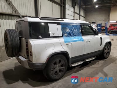 Trzecie zdjęcie samochodu z tyłu: 2020 LAND ROVER DEFENDER 110 SE VIN:SALEPEEU4L2017055 - miniatura