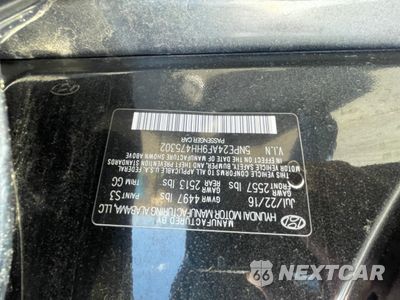 Zdjęcie 10 z 10 samochodu: 2017 HYUNDAI SONATA SE VIN:5NPE24AF9HH475302 - miniatura