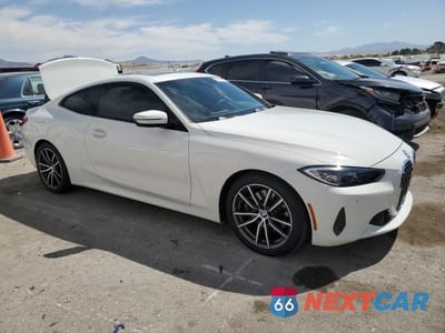 Czwarte zdjęcie samochodu z boku: 2022 BMW 430I VIN:WBA53AP02NC125559 - miniatura