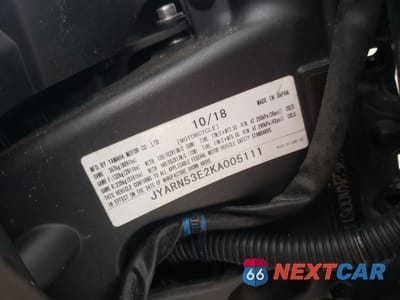 Zdjęcie 9 z 9 samochodu: 2019 YAMAHA MT09 VIN:JYARN53E2KA005111 - miniatura