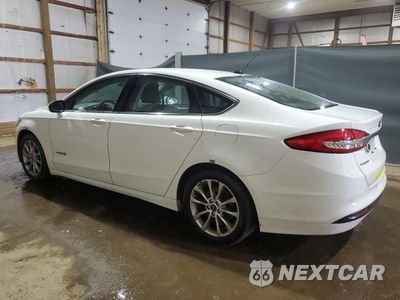 Drugie zdjęcie samochodu z przodu: 2017 FORD FUSION SE HYBRID VIN:3FA6P0LU4HR359647 - miniatura