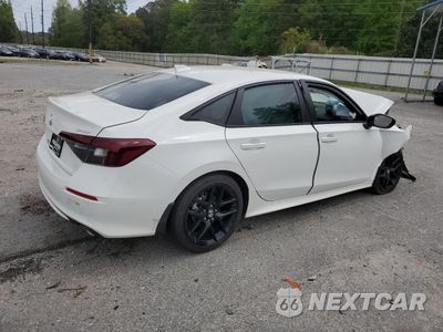 Trzecie zdjęcie samochodu z tyłu: 2025 HONDA CIVIC SPORT VIN:2HGFE2F53SH565501 - miniatura