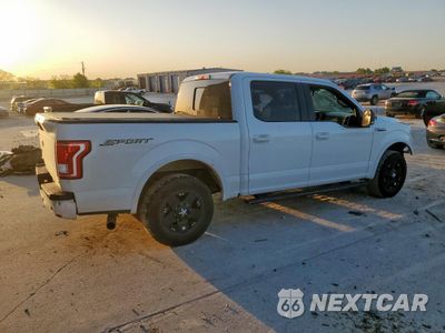 Trzecie zdjęcie samochodu z tyłu: 2016 FORD F150 SUPERCREW VIN:1FTEW1CF7GKD22532 - miniatura