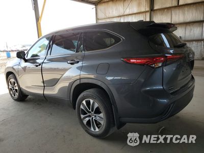 Drugie zdjęcie samochodu z przodu: 2022 TOYOTA HIGHLANDER XLE VIN:5TDGZRBH1NS593609 - miniatura