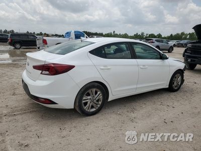 Trzecie zdjęcie samochodu z tyłu: 2020 HYUNDAI ELANTRA SEL VIN:5NPD84LF7LH525694 - miniatura