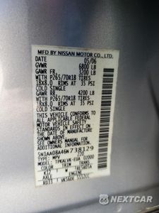 Zdjęcie 15 z 15 samochodu: 2006 NISSAN ARMADA SE VIN:5N1AA08A46N738129 - miniatura