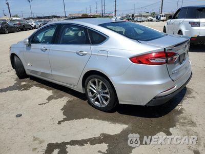 Drugie zdjęcie samochodu z przodu: 2019 FORD FUSION TITANIUM VIN:3FA6P0RU7KR181327 - miniatura