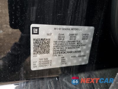 Zdjęcie 13 z 15 samochodu: 2017 CADILLAC ESCALADE ESV VIN:1GYS4GKJ6HR339309 - miniatura