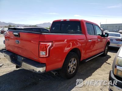 Trzecie zdjęcie samochodu z tyłu: 2015 FORD F150 SUPERCREW VIN:1FTEW1C87FKD84898 - miniatura