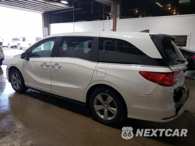 Drugie zdjęcie samochodu z przodu: 2018 HONDA ODYSSEY EXL VIN:5FNRL6H76JB107169 - miniatura