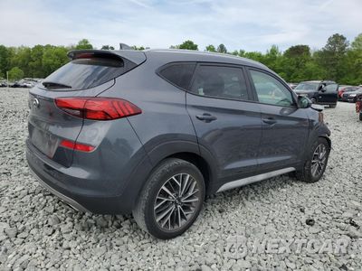 Trzecie zdjęcie samochodu z tyłu: 2021 HYUNDAI TUCSON LIMITED VIN:KM8J33AL0MU290269 - miniatura