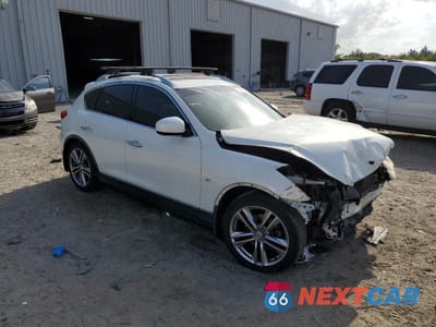 Czwarte zdjęcie samochodu z boku: 2014 INFINITI QX50 VIN:JN1BJ0HP0EM210821 - miniatura