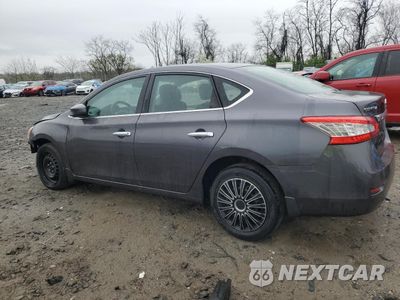 Drugie zdjęcie samochodu z przodu: 2014 NISSAN SENTRA S VIN:3N1AB7AP6EY336609 - miniatura